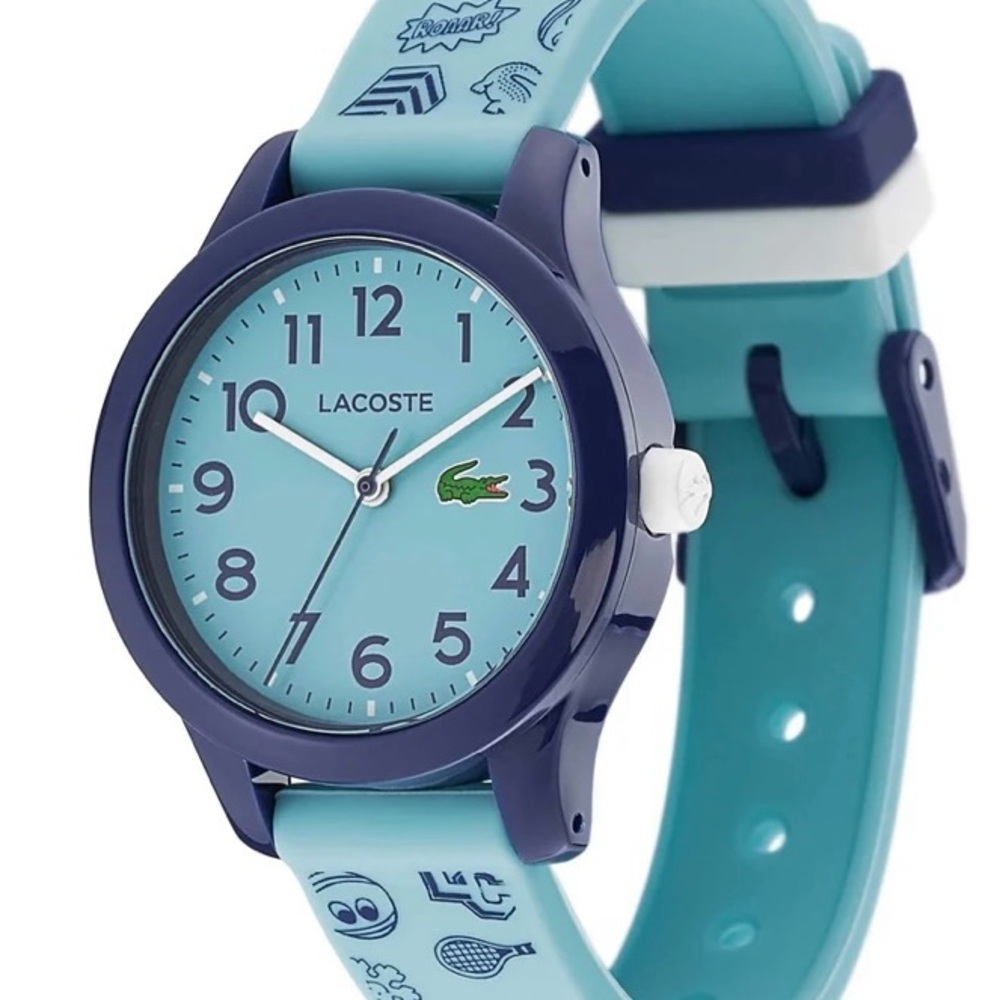 Lacoste Kids' Teal and Dark Blue Watch (Authentic!!)